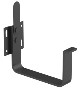 STAL2 - Hak doczołowy płaski [Stal] 125mm