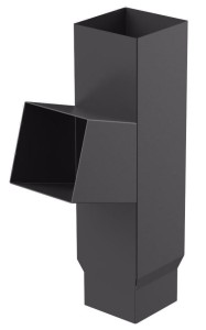 SR STAL2 - Trójnik [Stal] 80x80mm/72°