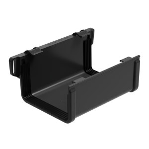 SR PVC2 - Łącznik rynny (z wkładkami doszczeln. 2szt.) [uPVC] 135mm