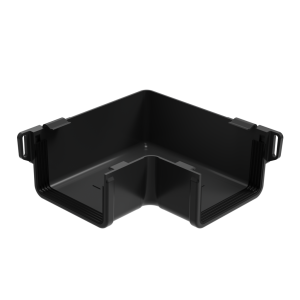 SR PVC2 - Łuk wewnętrzny (z wkładkami doszczeln. 2szt.) [uPVC] 135mm/90°