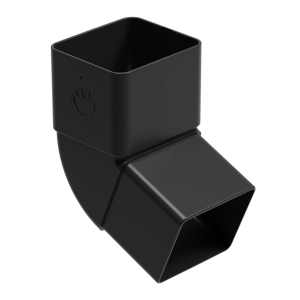 SR PVC2 - Kolano [uPVC] 80x70mm/67°