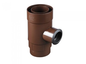 WSR PVC - Wyłapywacz wody [uPVC] 100mm/50mm