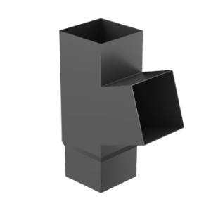 SR QSTALYO PRO - Trójnik [Stal] 80x80mm/72°