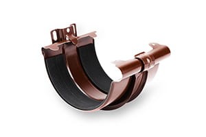 SR STAL - Łącznik rynny (z hakiem) [Stal] 150mm 