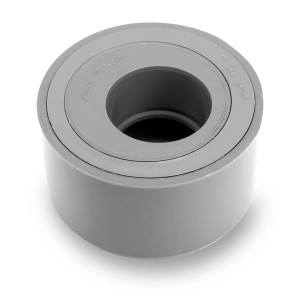 SR KAN - Redukcja [uPVC] 110mm/100mm - j.popiel (RAL7038)