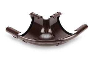 SR PVC - Łuk zewnętrzny regulowany [uPVC] 130mm/90-150°